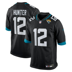 Travis Hunter Jacksonville Jaguars 2025 NFL Draft First Round Pick Alternate Game Player Jersey - Black