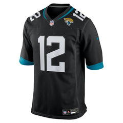Travis Hunter Jacksonville Jaguars 2025 NFL Draft First Round Pick Alternate Game Player Jersey - Black