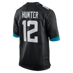 Travis Hunter Jacksonville Jaguars 2025 NFL Draft First Round Pick Alternate Game Player Jersey - Black