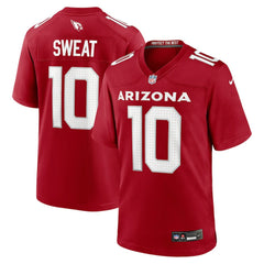 Josh Sweat Arizona Cardinals Game Player Jersey - Cardinal