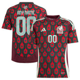Mexico National Team Youth 2024 Home Replica Custom Jersey Green - Adidas