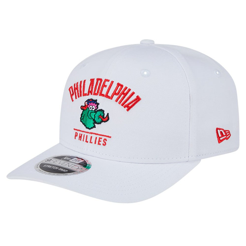 Philadelphia Phillies City Arch Phanatic 9SEVENTY Stretch-Snap Adjustable Hat White | New Era