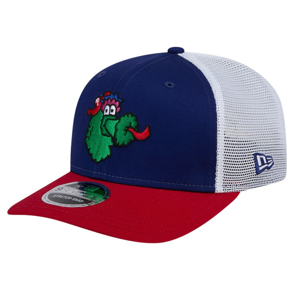 Philadelphia Phillies Phanatic 9SEVENTY Trucker Snapback Hat Royal | New Era
