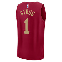 Max Strus Cleveland Cavaliers Fast Break Player Jersey sale - Icon Editi- Wine