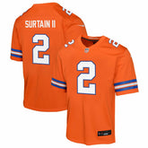 Patrick Surtain II Denver Broncos Youth Game Jersey - Orange