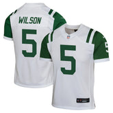 Garrett Wilson New York Jets Youth Game Jersey - White