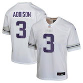 Jordan Addison Minnesota Vikings Youth Game Jersey - White