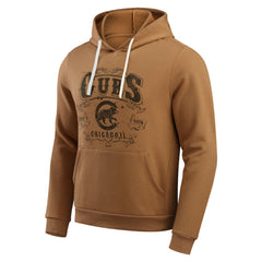 Chicago Cubs Darius Rucker Collection Camp Fleece Pullover Hoodie Tan