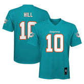Tyreek Hill Miami Dolphins Preschool Replica Player Jersey - Aqua discount