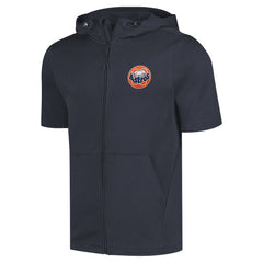 Houston Astros Levelwear Recruit Short Sleeve Full-Zip Hoodie Navy