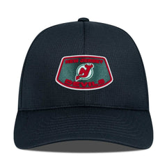 New Jersey Devils Levelwear Retro Skylight Zephyr Adjustable Hat Black
