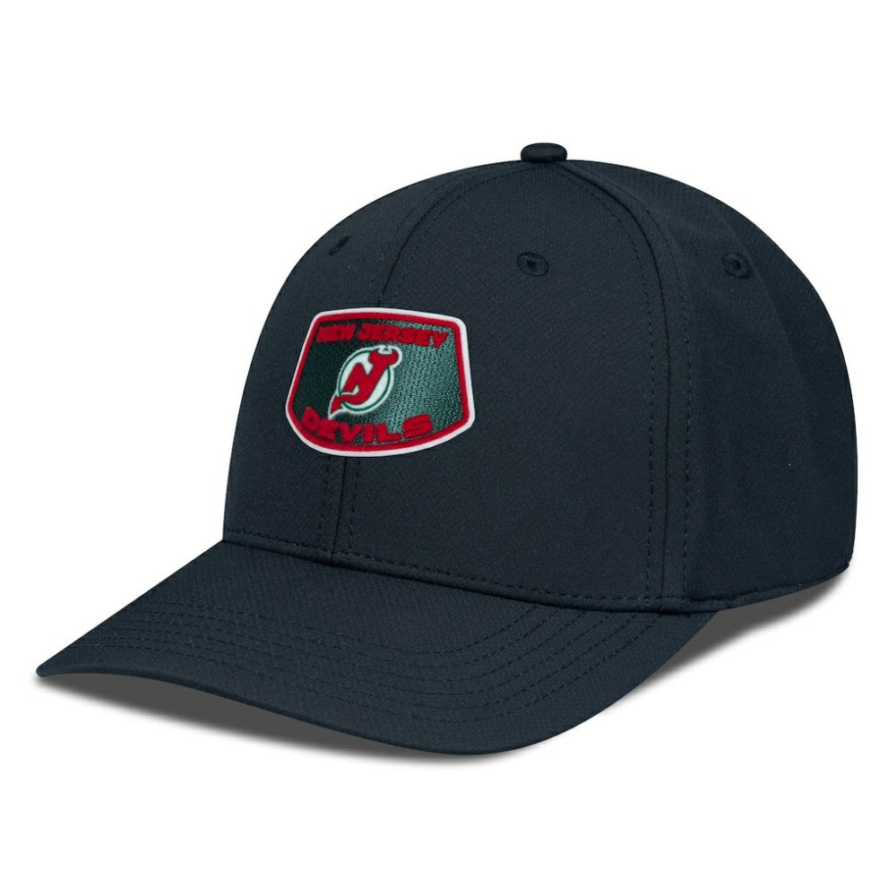 New Jersey Devils Levelwear Retro Skylight Rise Flex Hat Black