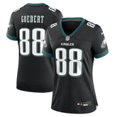 Dallas Goedert Philadelphia Eagles Women's Alternate Game Jersey - Black