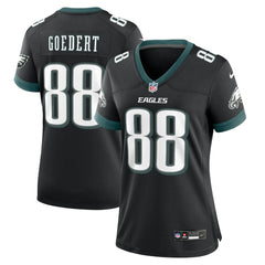 Dallas Goedert Philadelphia Eagles Women's Alternate Game Jersey - Black