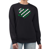 Dallas Stars G-III 4Her by Carl Banks Women's Heart Graphic Pullover Sweatshirt Black