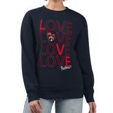Florida Panthers G-III 4Her by Carl Banks Women's Lots Of Love Team Logo Graphic Pullover Sweatshirt Navy