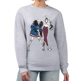 Colorado Avalanche G-III 4Her by Carl Banks Women's Hockey Girls Team Graphic Fleece Pullover Sweatshirt Heather Gray