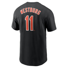 Jordan Westburg Baltimore Orioles Fuse Name & Number T-Shirt Black | Nike