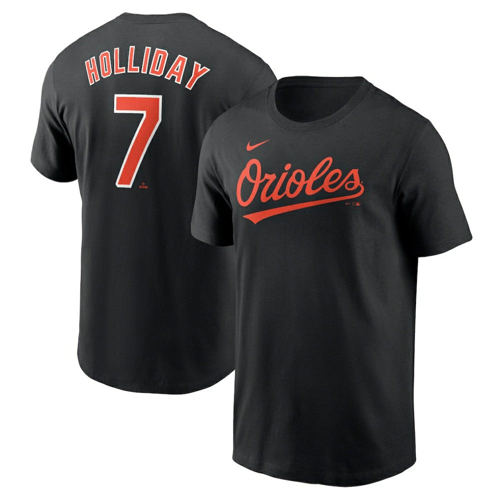 Jackson Holliday Baltimore Orioles Youth Name & Number T-Shirt Black | Nike