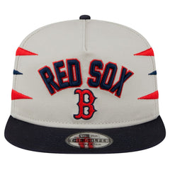 Boston Red Sox Iron Golfer Snapback Hat Cream | New Era