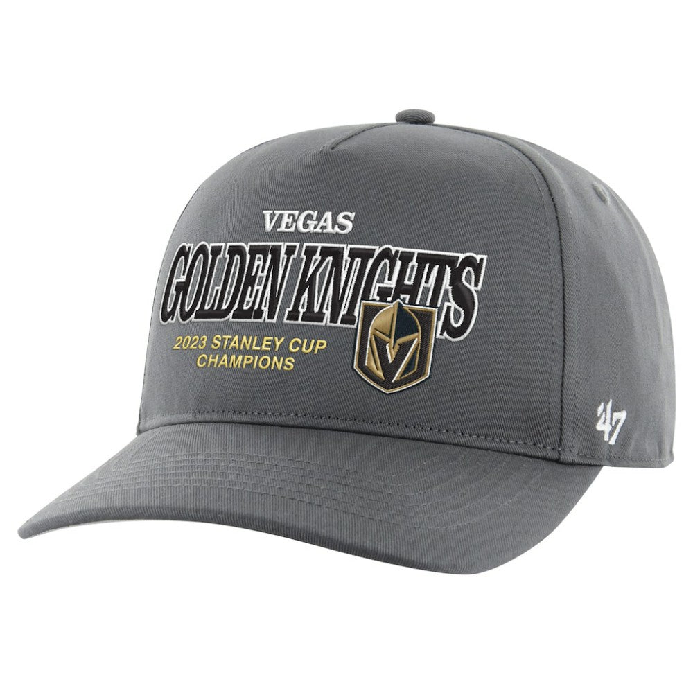 Vegas Golden Knights '47 2023 Stanley Cup Champions Penalty Box Hitch Adjustable Hat Charcoal