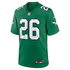 Saquon Barkley Philadelphia Eagles Alternate Game Jersey - Kelly Green