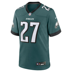 Quinyon Mitchell Philadelphia Eagles Player Game Jersey - Midnight Green