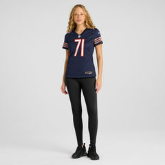 Ryan Bates Chicago Bears Women's Game Jersey - Navy