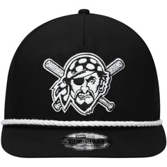 Pittsburgh Pirates Golfer Snapback Hat Black | New Era