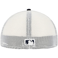 New York Yankees Team Color 59FIFTY Trucker Fitted Hat Navy | New Era