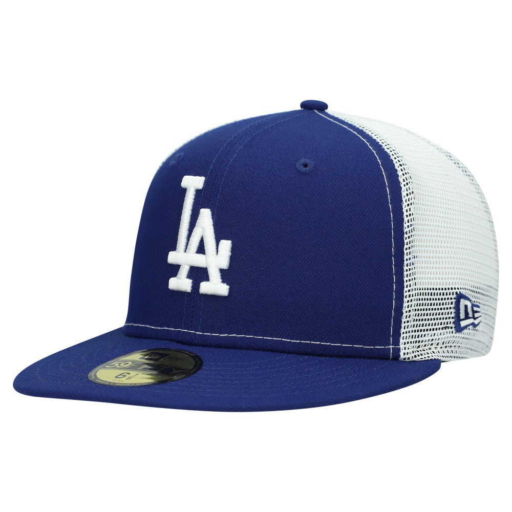 Los Angeles Dodgers Team Color 59FIFTY Trucker Fitted Hat Royal | New Era