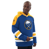 Buffalo Sabres Starter Hockey Pullover Hoodie Royal/Gold