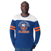New York Islanders Starter Blitz Durene Long Sleeve T-Shirt Royal