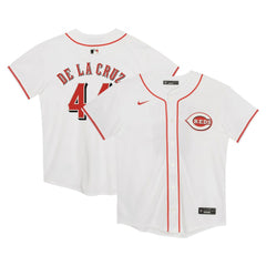 Elly De La Cruz Cincinnati Reds Preschool Home Game Jersey White | Nike