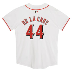 Elly De La Cruz Cincinnati Reds Preschool Home Game Jersey - White