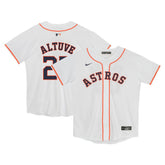 Jose Altuve Houston Astros Preschool Home Game Jersey - White