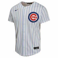 Dansby Swanson Chicago Cubs Youth Home Game Player Jersey - White