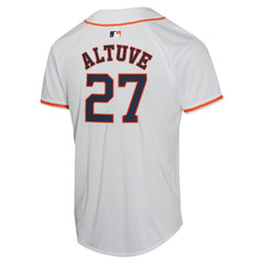Jose Altuve Houston Astros Youth Home Game Player Jersey - White