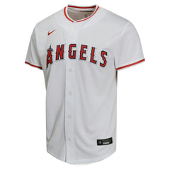 Mike Trout Los Angeles Angels Youth Home Game Player Jersey - White