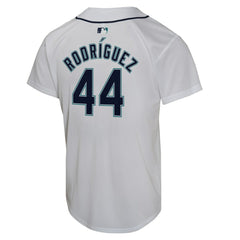 Julio Rodr¨ªguez Seattle Mariners Youth Home Game Player Jersey - White
