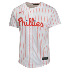 Nick Castellanos Philadelphia Phillies Youth Home Game Player Jersey - White