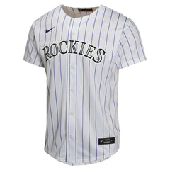 Charlie Blackmon Colorado Rockies Youth Home Game Player Jersey - White
