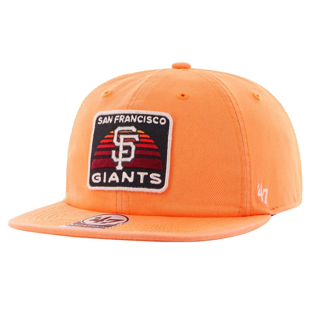 San Francisco Giants Cypress Captain Snapback Hat Orange | 47 brand