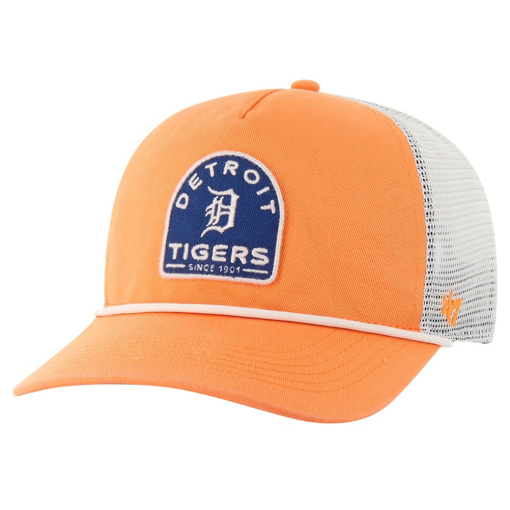 Detroit Tigers Cypress Trucker Hitch Adjustable Hat Orange | 47 brand