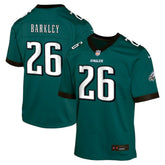 Saquon Barkley Philadelphia Eagles Youth Game Jersey - Green
