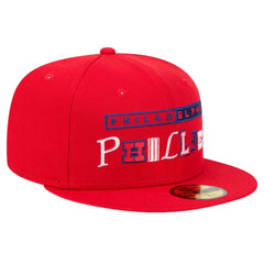 Philadelphia Phillies Ransom 59FIFTY Fitted Hat Red | New Era