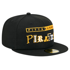 Pittsburgh Pirates Ransom 59FIFTY Fitted Hat Black | New Era