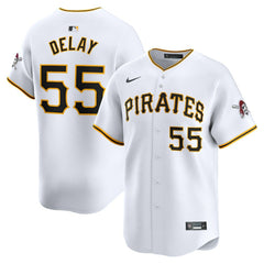 Jason Delay Pittsburgh Pirates Home Limited Player Jersey?- White