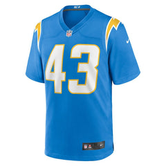 Troy Dye Los Angeles Chargers Game Jersey - Powder Blue
