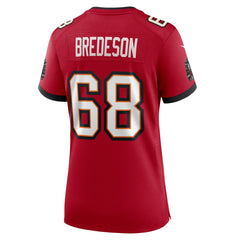 Ben Bredeson Tampa Bay Buccaneers Women's Game Jersey - Red